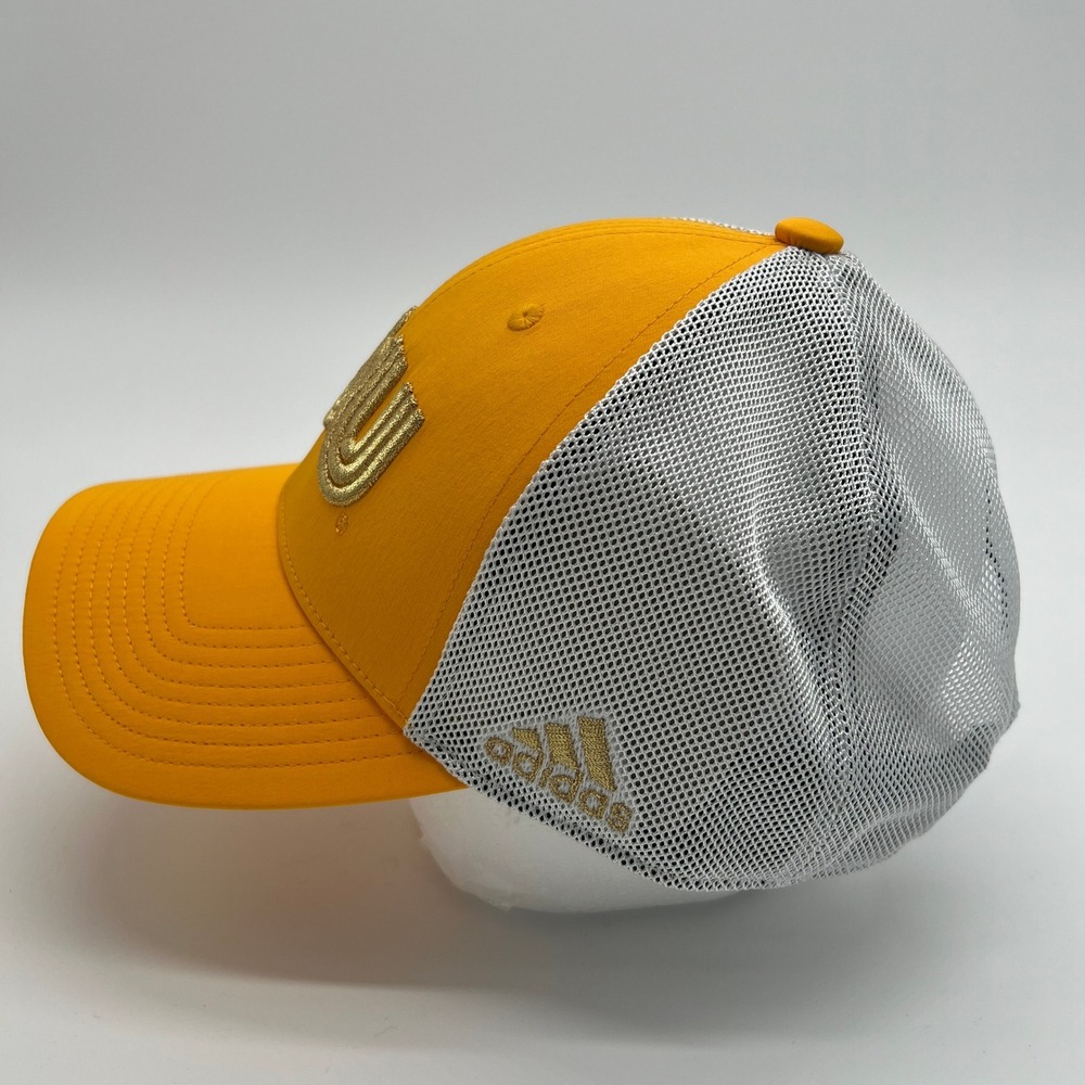 Adidas ASU Sun Devils‎ Trucker Hat Cap Gold Mesh Adjustable Baseball - Picture 2 of 6